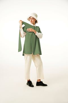تصویر پانچو یقه شالی 182009-3